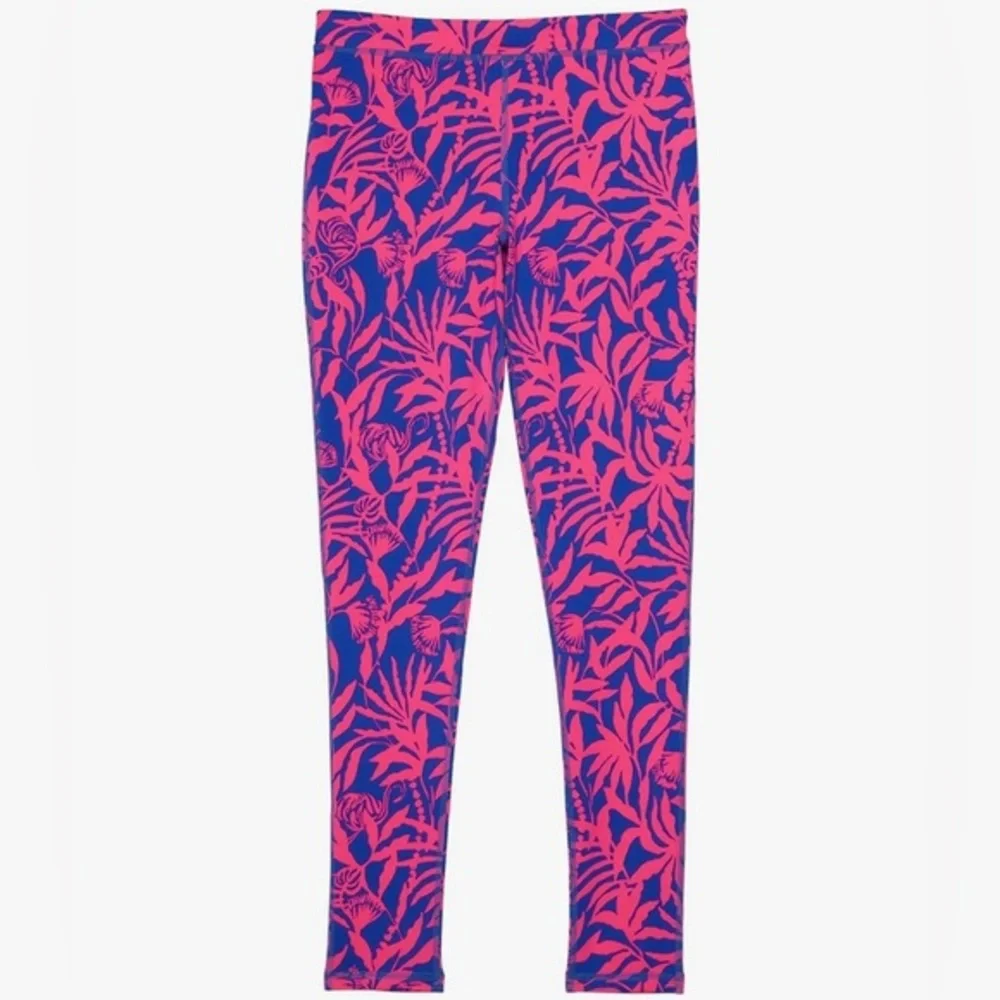 Lilly Pulitzer Flocking To Paradise Weekender Leggings Youth‎ XL